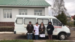 13 ноября 2023 года бригада медицинских работников Раевской ЦРБ посетила с.Гайниямак