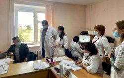 Раевскую ЦРБ посетили специалисты Республиканского клинического онкологического диспансера