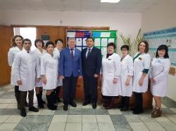 Встреча студентов с главой администрации района