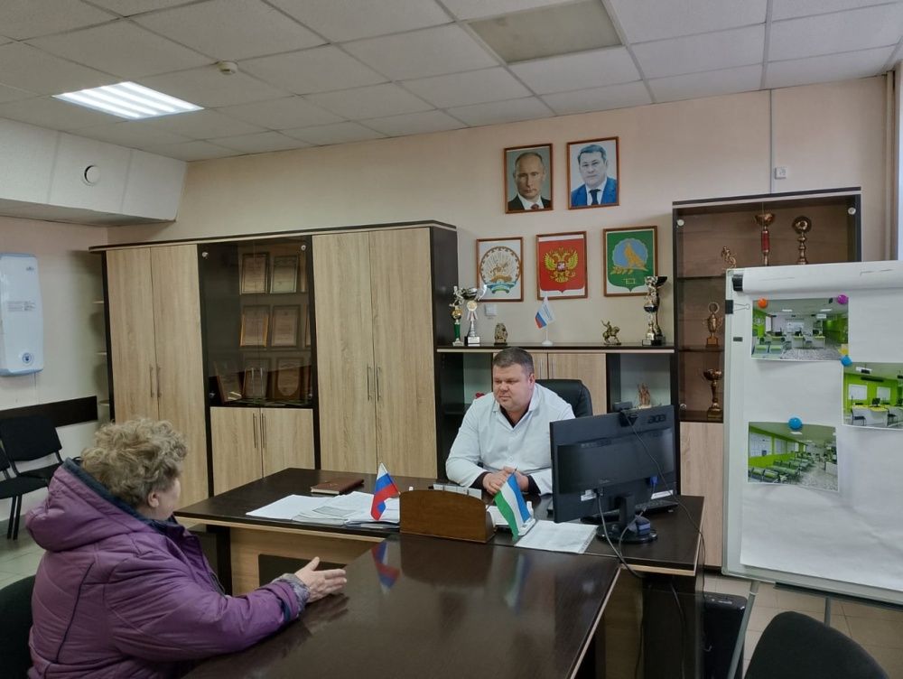 Личный прием главным врачом Раевской ЦРБ