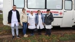 Передвижной ФАП Раевской ЦРБ посетил д.Байдаковка