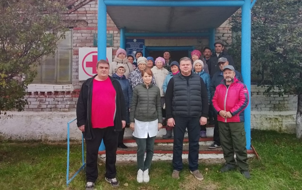 Главный врач провел важную и продуктивную встречу с жителями села Урняк