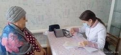 Бригада медицинских работников Раевской ЦРБ посетили с.Чебенли