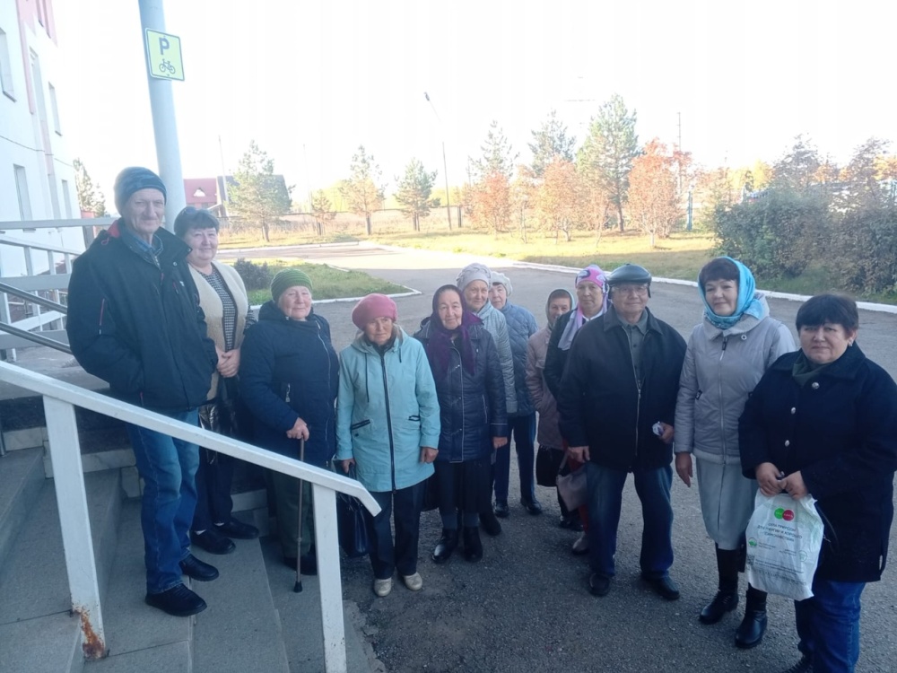 Сегодня флюорографию прошли жители села Слак