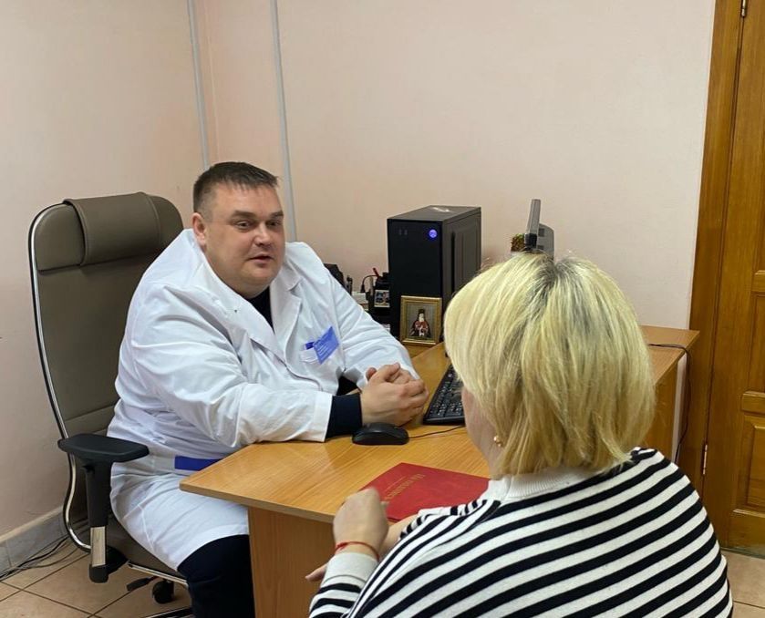 Заведующий отделением ПСМСП Раевской ЦРБ Пешков Владимир провел прием граждан Альшеевского района