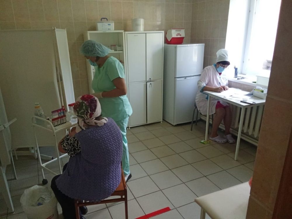 Бригада медиков Раевской ЦРБ посетила село Ташлы