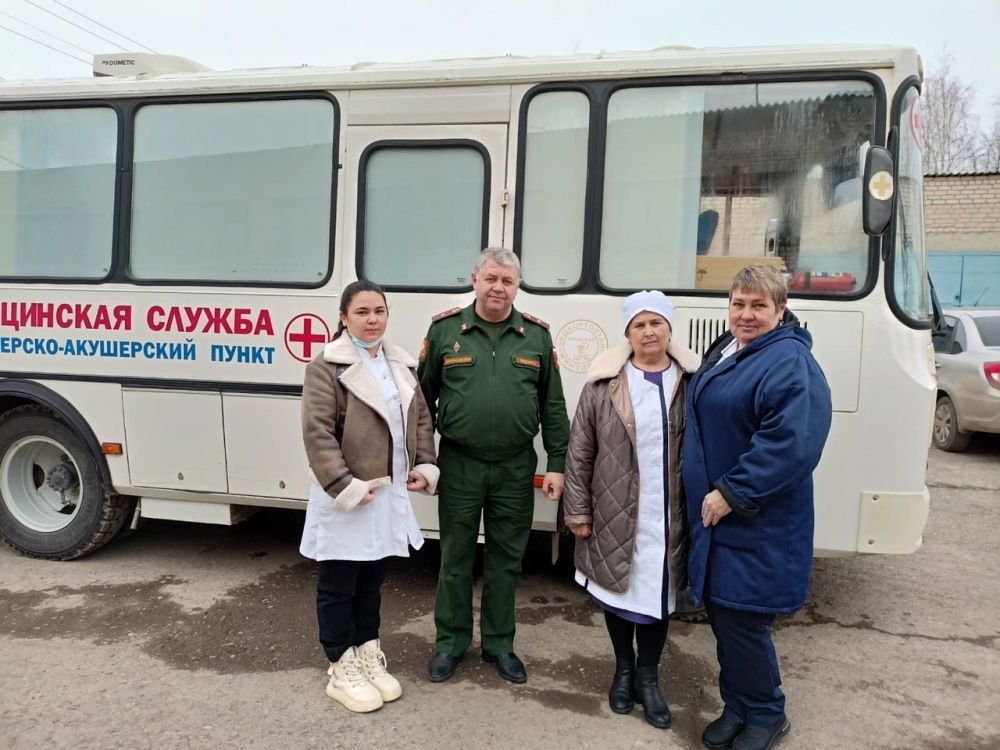 Выездная диспансеризация для коллектива Военного комиссариата Альшеевского и Давлекановского районов