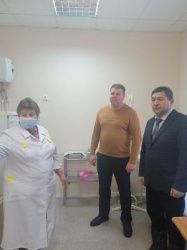 Посещение фельдшерско-акушерского пункта с. Слак